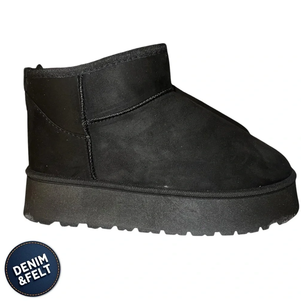 Wild Diva Black Platform Ankle Boots/Booties‎ | NEW/NIB!!🖤🖤